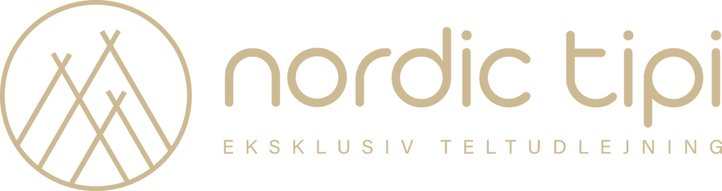 Nordic Tipi logo horisontal m. farve, transparent.