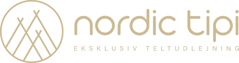 Nordic Tipi logo horisontal m. farve, transparent.