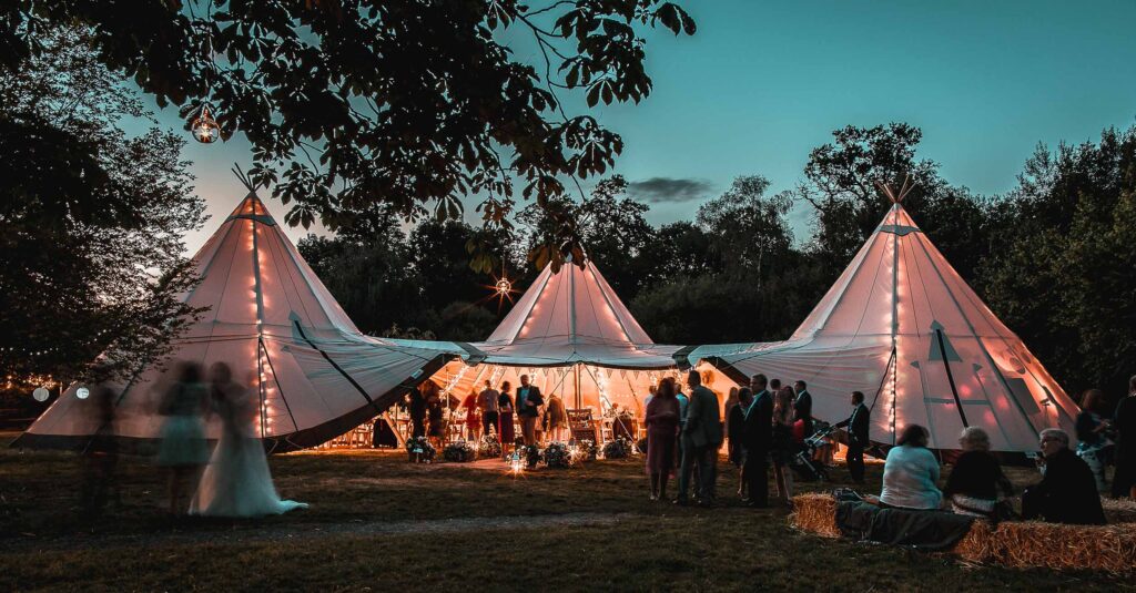 Lej tipi til fest hos Nordic Tipi